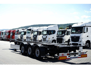 Naczepa kontenerowiec/ System wymienny Krone NACZEPA PODKONTENEROWA / MAŁO UŻYWANA / UNIWERSALNA / 2023 ROK: zdjęcie 5 Naczepa kontenerowiec/ System wymienny Krone NACZEPA PODKONTENEROWA / MAŁO UŻYWANA / UNIWERSALNA / 2023 ROK: zdjęcie 5