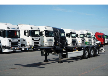 Naczepa kontenerowiec/ System wymienny Krone NACZEPA PODKONTENEROWA / MAŁO UŻYWANA / UNIWERSALNA / 2023 ROK: zdjęcie 2 Naczepa kontenerowiec/ System wymienny Krone NACZEPA PODKONTENEROWA / MAŁO UŻYWANA / UNIWERSALNA / 2023 ROK: zdjęcie 2