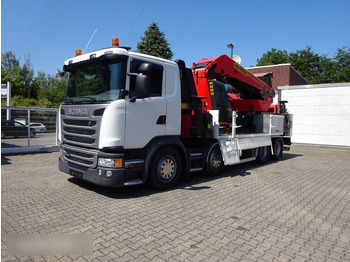 Samochód ciężarowy skrzyniowy/ Platforma SCANIA G 410