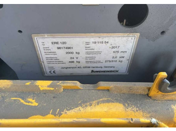 Jungheinrich ERE120 Jungheinrich ERE120: zdjęcie 4 Jungheinrich ERE120 Jungheinrich ERE120: zdjęcie 4