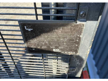 Wózek wys. podnoszenia Linde L14: zdjęcie 5