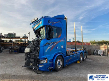 Samochód do drewna SCANIA S 650