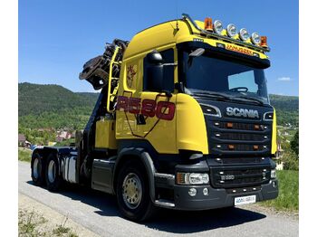 Samochód do drewna SCANIA R 580