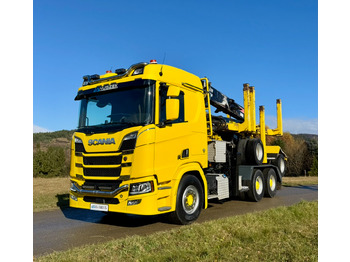 Samochód do drewna SCANIA R 650