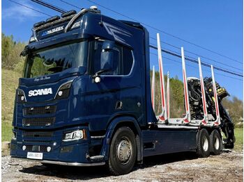 Samochód do drewna SCANIA R 650