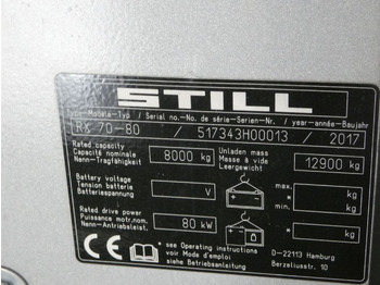 Wózek widłowy diesel STILL RX70-80: zdjęcie 5 Wózek widłowy diesel STILL RX70-80: zdjęcie 5