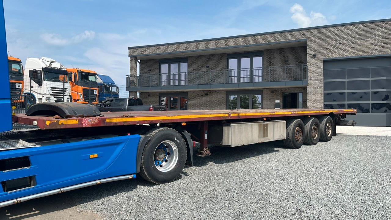 Cardi Plattform Auflieger Twistlock Lenkachse - Naczepa platforma/ Burtowa: zdjęcie 2 Cardi Plattform Auflieger Twistlock Lenkachse - Naczepa platforma/ Burtowa: zdjęcie 2