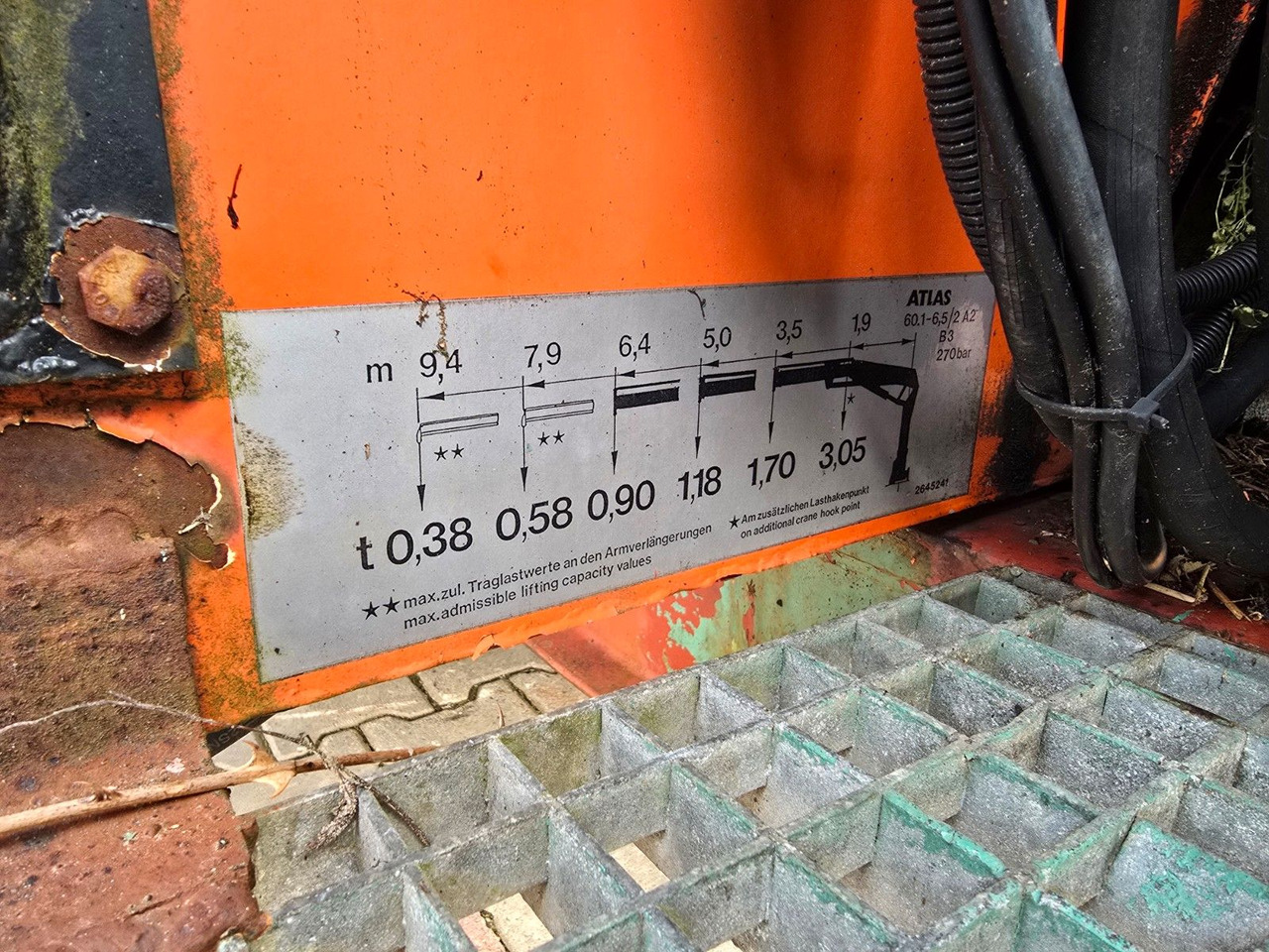 Kran Ladekran Atlas 60.1 - 6,5 / A2 Abrollcontai - Ciężarówka hakowiec, Samochod ciężarowy z HDS: zdjęcie 3 Kran Ladekran Atlas 60.1 - 6,5 / A2 Abrollcontai - Ciężarówka hakowiec, Samochod ciężarowy z HDS: zdjęcie 3