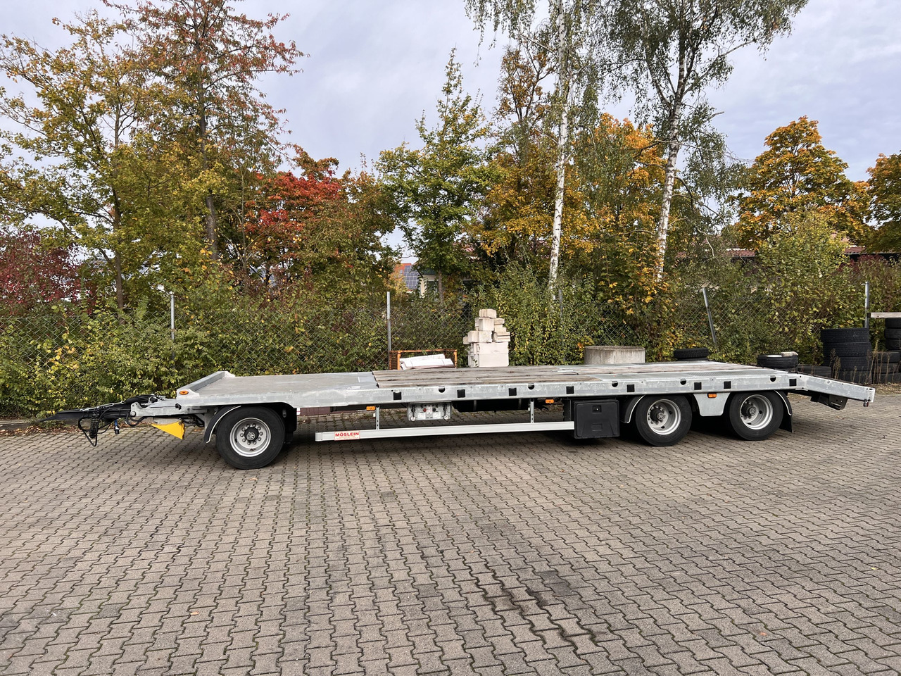Möslein TO 3 F Schwebheim 3 Achs Tiefladeranhänger - Przyczepa niskopodwoziowa: zdjęcie 1 Möslein TO 3 F Schwebheim 3 Achs Tiefladeranhänger - Przyczepa niskopodwoziowa: zdjęcie 1