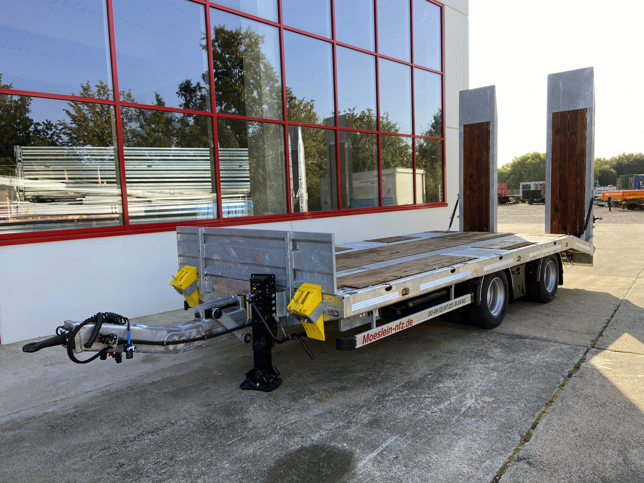 Möslein TT 21-6,5 21 t Tandemtieflader, Luftgefedert, NEU - Przyczepa niskopodwoziowa: zdjęcie 5 Möslein TT 21-6,5 21 t Tandemtieflader, Luftgefedert, NEU - Przyczepa niskopodwoziowa: zdjęcie 5