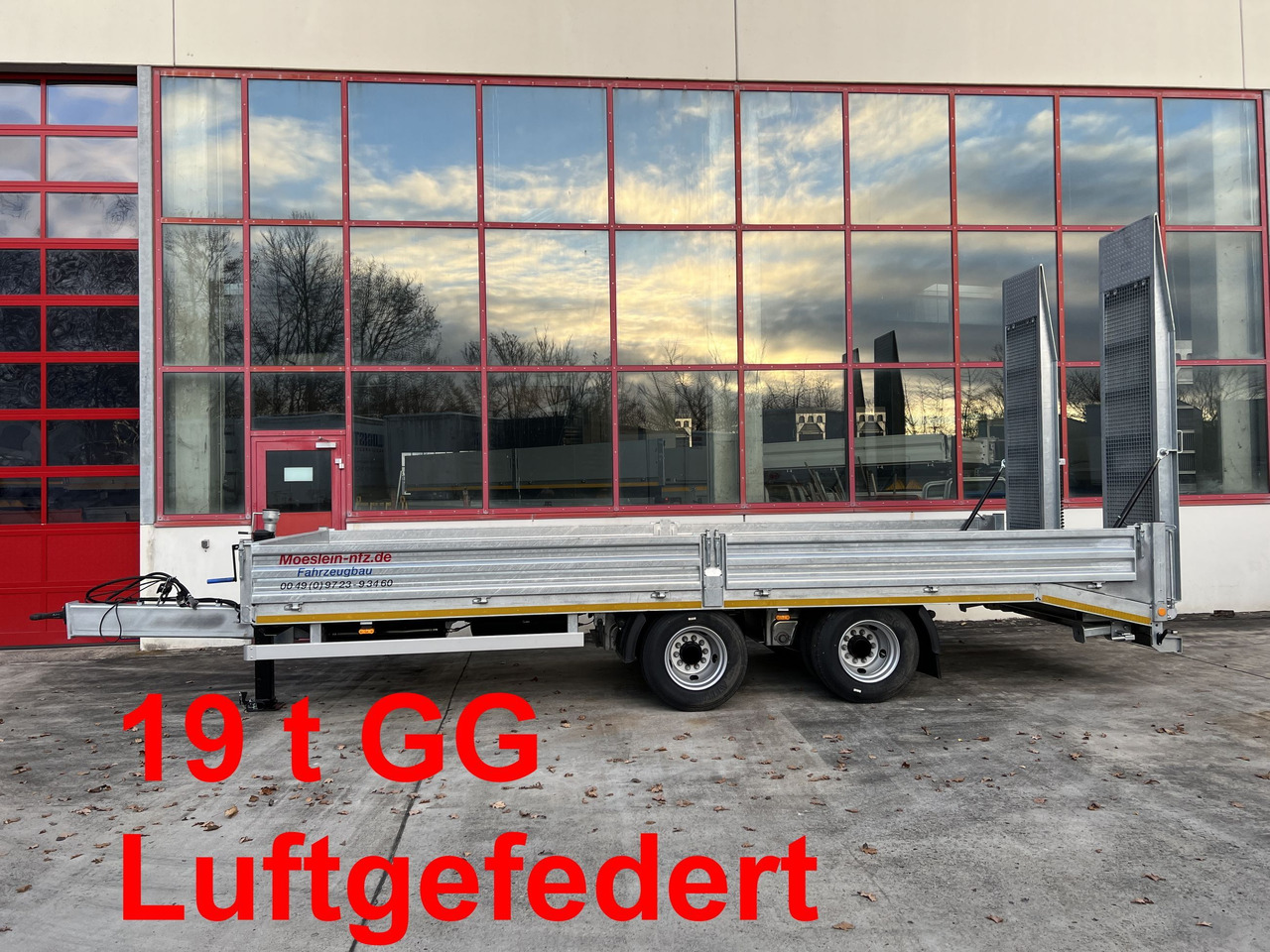 Möslein TTO 19 19 t Tandemtieflader,Neufahrzeug - Przyczepa niskopodwoziowa: zdjęcie 1 Möslein TTO 19 19 t Tandemtieflader,Neufahrzeug - Przyczepa niskopodwoziowa: zdjęcie 1