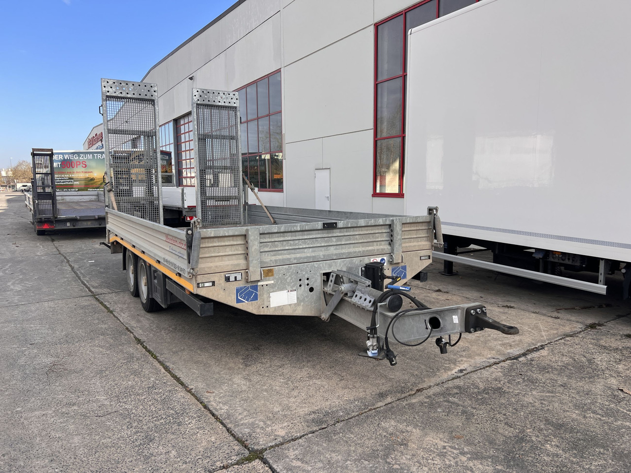 Möslein TTS 11 Schwebheim Tandemtieflader, Breite Rampen, Wenig Benutzt - Przyczepa niskopodwoziowa: zdjęcie 5 Möslein TTS 11 Schwebheim Tandemtieflader, Breite Rampen, Wenig Benutzt - Przyczepa niskopodwoziowa: zdjęcie 5