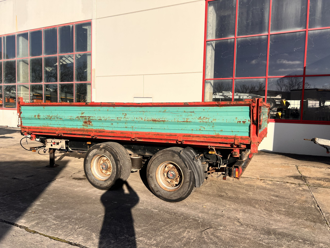 Obermaier OS2-TD190A 19 t Tandemkipper- Tieflader, Breitbereifung - Przyczepa wywrotka: zdjęcie 3 Obermaier OS2-TD190A 19 t Tandemkipper- Tieflader, Breitbereifung - Przyczepa wywrotka: zdjęcie 3