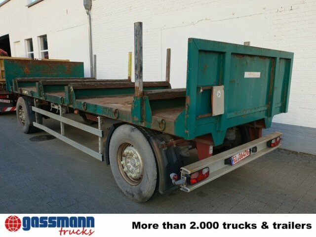 Anhänger Pritsche Plateau, Rungen, 3x vorh. - Przyczepa platforma/ Skrzyniowa: zdjęcie 2 Anhänger Pritsche Plateau, Rungen, 3x vorh. - Przyczepa platforma/ Skrzyniowa: zdjęcie 2