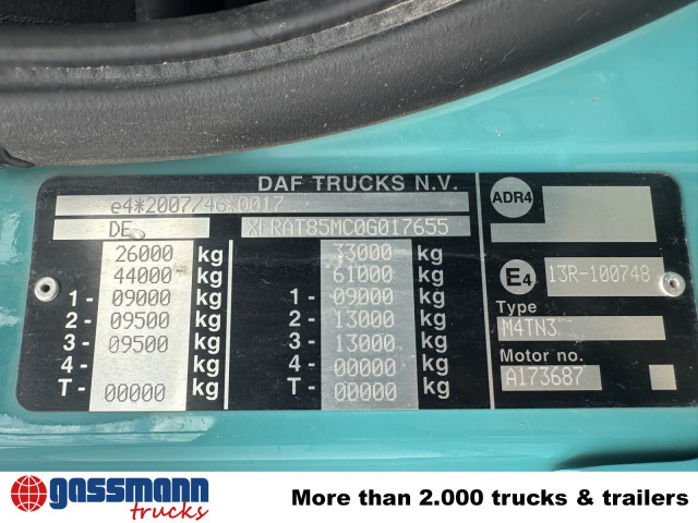 DAF CF 85.460 6x4, Bordmatik links - Wywrotka: zdjęcie 4 DAF CF 85.460 6x4, Bordmatik links - Wywrotka: zdjęcie 4