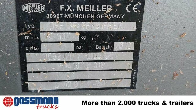 Meiller MEILLER 3-Seiten Kippbrücke 4-Achser - Wymienne nadwozie do wywrotki: zdjęcie 4 Meiller MEILLER 3-Seiten Kippbrücke 4-Achser - Wymienne nadwozie do wywrotki: zdjęcie 4