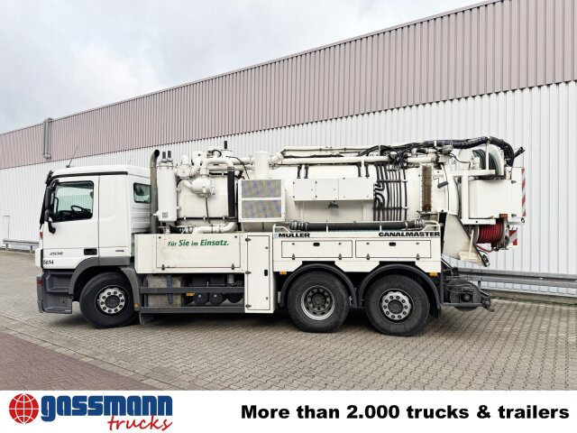 Mercedes-Benz Actros 2536 L 6x2, Müller Saug- und Spülwagen - Zamiatarka uliczna: zdjęcie 5 Mercedes-Benz Actros 2536 L 6x2, Müller Saug- und Spülwagen - Zamiatarka uliczna: zdjęcie 5