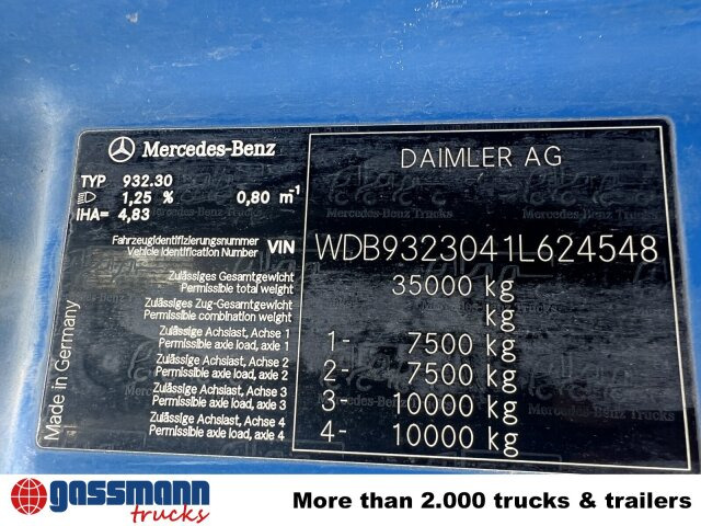 Mercedes-Benz Actros MP 3, 3241/8x4, Alukipper Bordmatik, - Wywrotka: zdjęcie 5 Mercedes-Benz Actros MP 3, 3241/8x4, Alukipper Bordmatik, - Wywrotka: zdjęcie 5