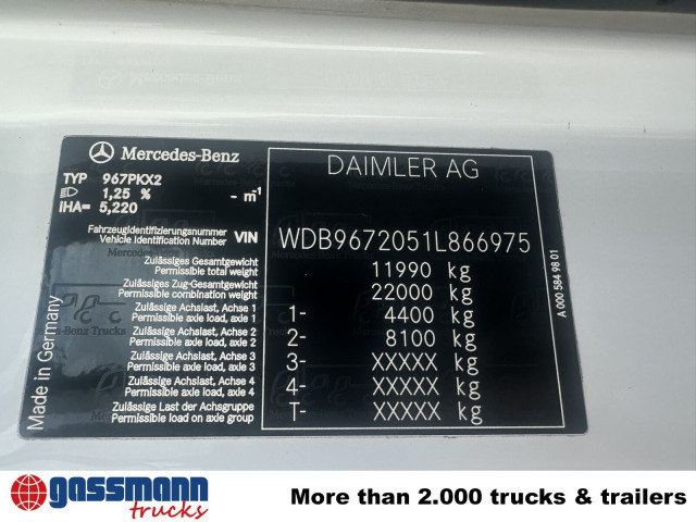 Mercedes-Benz Atego 1223 K 4x2, AHK-Öl - Wywrotka: zdjęcie 4 Mercedes-Benz Atego 1223 K 4x2, AHK-Öl - Wywrotka: zdjęcie 4