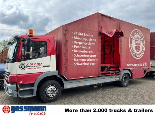 Ciężarówka do przewozu samochodów Mercedes-Benz Atego 1223 L 4x2, Kompl. Zug, Lift- &: zdjęcie 8