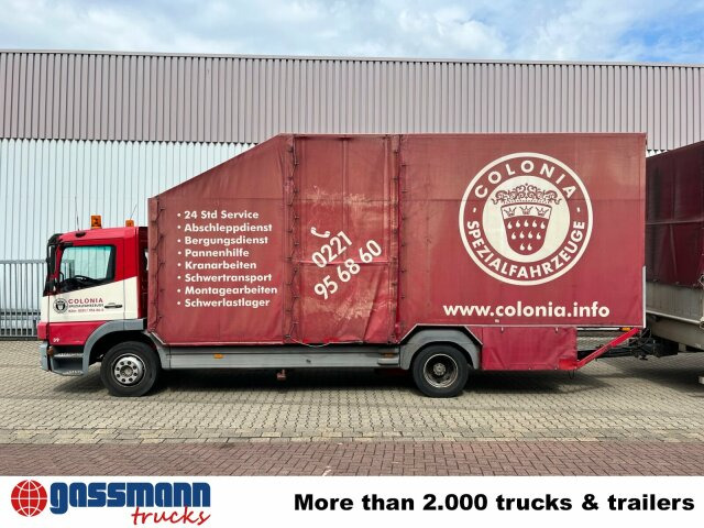 Mercedes-Benz Atego 1223 L 4x2, Kompl. Zug, Lift- & - Samochód ciężarowy plandeka: zdjęcie 2 Mercedes-Benz Atego 1223 L 4x2, Kompl. Zug, Lift- & - Samochód ciężarowy plandeka: zdjęcie 2