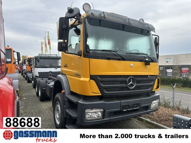 Mercedes-Benz Axor 2629 K 6x4, PTO, Steel, Manual, 6-Zylinder - Samochód ciężarowe pod zabudowę: zdjęcie 1 Mercedes-Benz Axor 2629 K 6x4, PTO, Steel, Manual, 6-Zylinder - Samochód ciężarowe pod zabudowę: zdjęcie 1