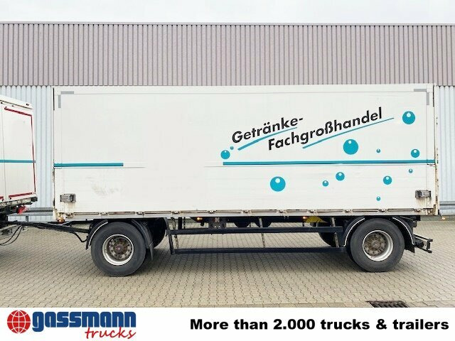 Przyczepa zamknięte nadwozie Orten PRASQ 18 Getränkeanhänger, Stapleraufnahme,: zdjęcie 9