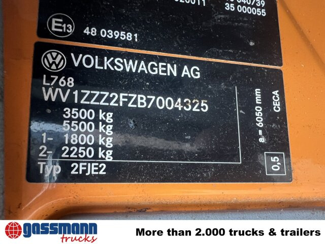 Volkswagen Crafter 2.5 TDI 4x2 Doka, Meiller Kipper - Wywrotka: zdjęcie 2 Volkswagen Crafter 2.5 TDI 4x2 Doka, Meiller Kipper - Wywrotka: zdjęcie 2