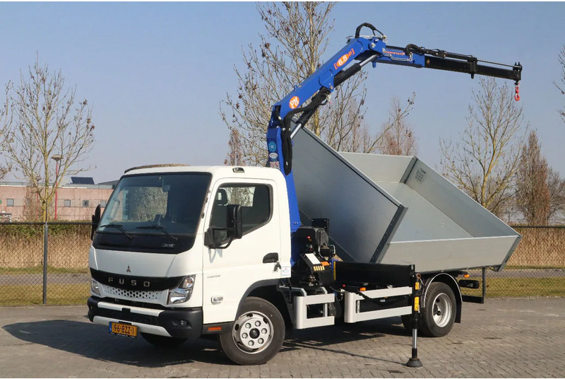 FUSO Canter 7C18 | 4X2 | 3-WAY TIPPER | PM 6.5 KRAN /CRANE - Samochod ciężarowy z HDS: zdjęcie 1 FUSO Canter 7C18 | 4X2 | 3-WAY TIPPER | PM 6.5 KRAN /CRANE - Samochod ciężarowy z HDS: zdjęcie 1