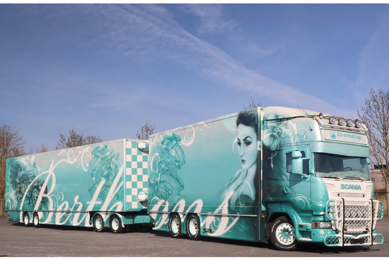 Scania R560 V8 | BERTHONS HOT ROD | CUSTOM SPECIAL TRUCK - Samochód ciężarowy furgon: zdjęcie 1 Scania R560 V8 | BERTHONS HOT ROD | CUSTOM SPECIAL TRUCK - Samochód ciężarowy furgon: zdjęcie 1