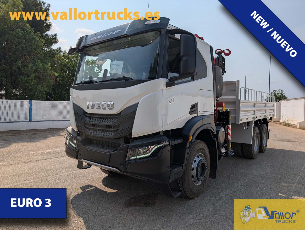 IVECO TWAY 470 FASSI ONLY EXPORT OUT EU - Samochod ciężarowy z HDS: zdjęcie 1 IVECO TWAY 470 FASSI ONLY EXPORT OUT EU - Samochod ciężarowy z HDS: zdjęcie 1
