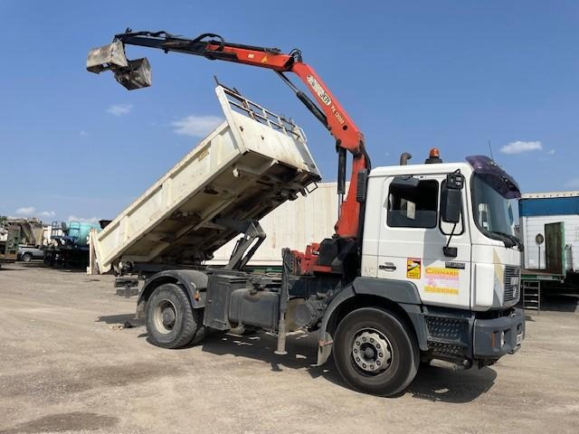 MAN 19.293 - Wywrotka, Samochod ciężarowy z HDS: zdjęcie 1 MAN 19.293 - Wywrotka, Samochod ciężarowy z HDS: zdjęcie 1