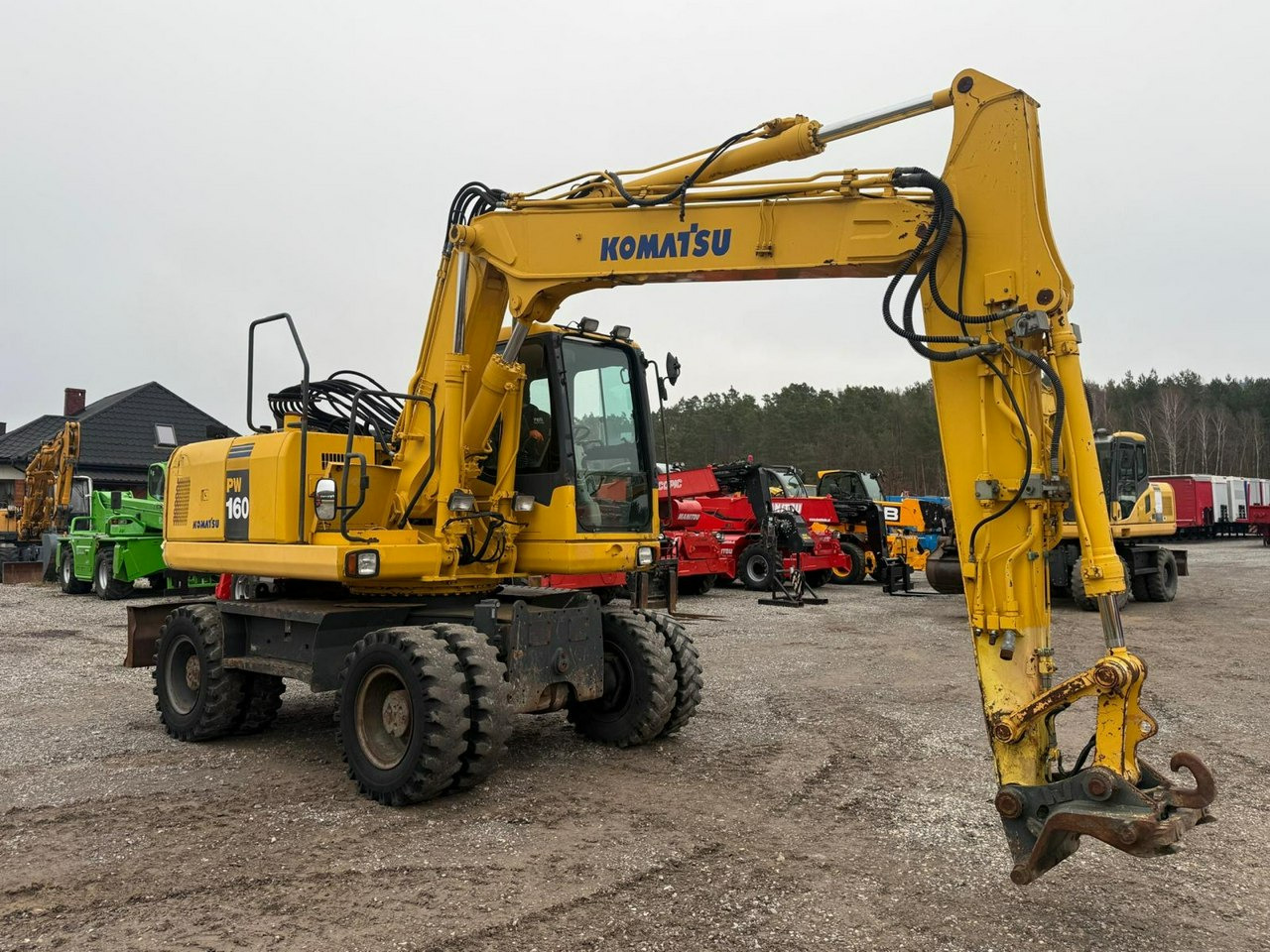 Komatsu PW160-7H Szybko Złącze Sprawna Stan Dobry - Koparka kołowa: zdjęcie 2 Komatsu PW160-7H Szybko Złącze Sprawna Stan Dobry - Koparka kołowa: zdjęcie 2