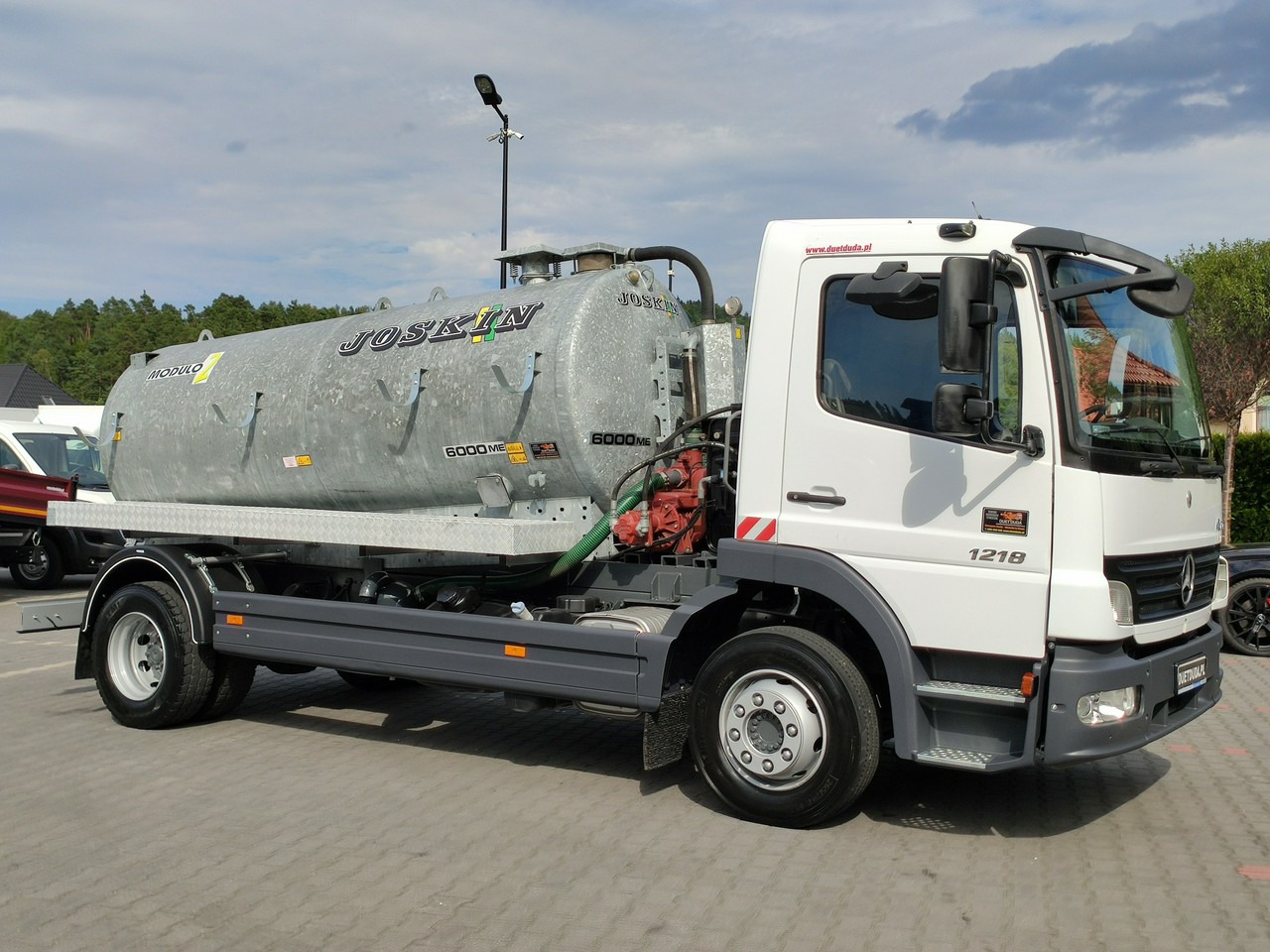 Mercedes Atego 1218 Asenizacyjny Szambiarka Beczka Szambowóz Poj.6m 2019r - Samochód asenizacyjny: zdjęcie 1 Mercedes Atego 1218 Asenizacyjny Szambiarka Beczka Szambowóz Poj.6m 2019r - Samochód asenizacyjny: zdjęcie 1