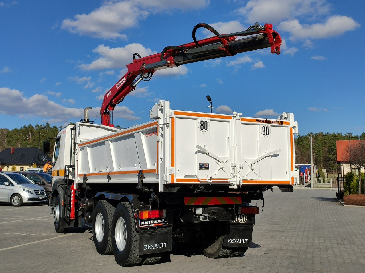 Renault Kerax 26.370 6x4 Mocny HDS FASSI F110 - Wywrotka, Samochod ciężarowy z HDS: zdjęcie 5 Renault Kerax 26.370 6x4 Mocny HDS FASSI F110 - Wywrotka, Samochod ciężarowy z HDS: zdjęcie 5