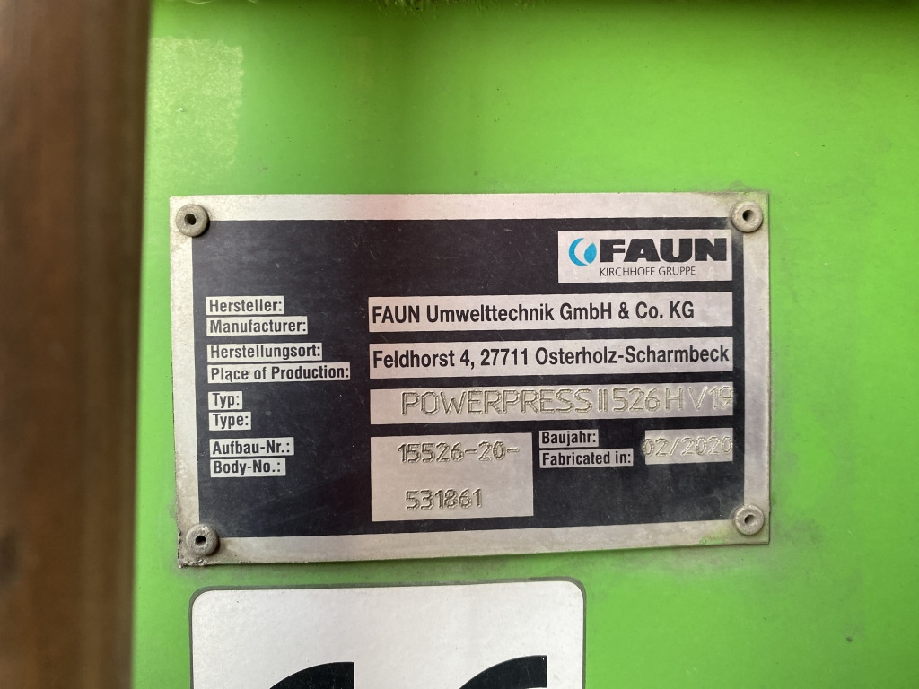 Mercedes-Benz 2533 L 6x2 - Śmieciarka: zdjęcie 3 Mercedes-Benz 2533 L 6x2 - Śmieciarka: zdjęcie 3