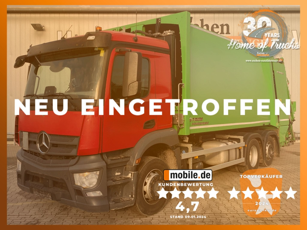 Mercedes-Benz 2533 L 6x2 - Śmieciarka: zdjęcie 1 Mercedes-Benz 2533 L 6x2 - Śmieciarka: zdjęcie 1