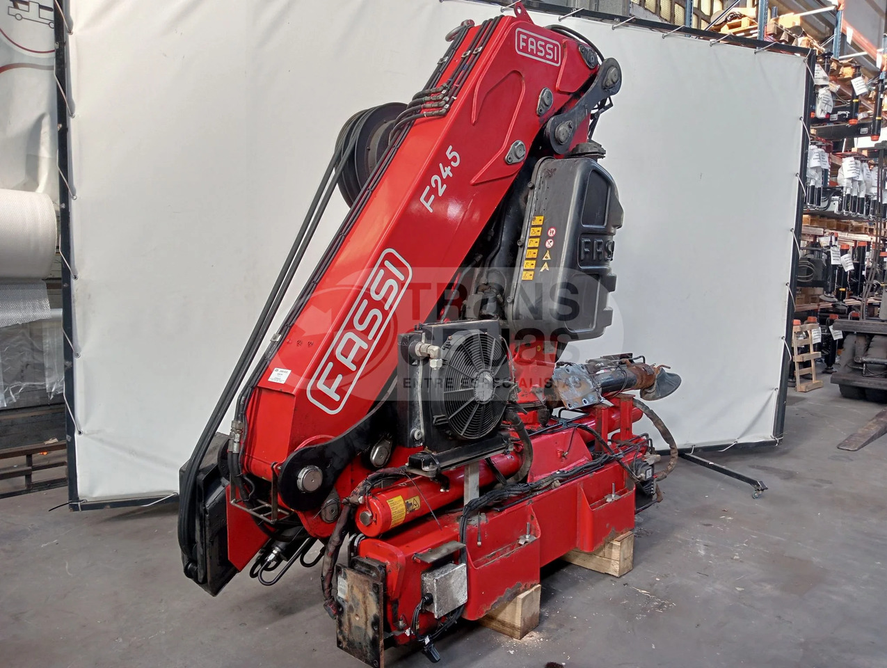 Grúa hidráulica Fassi F245A.2.25 E-DYNAMIC - Żuraw przeładunkowy: zdjęcie 3 Grúa hidráulica Fassi F245A.2.25 E-DYNAMIC - Żuraw przeładunkowy: zdjęcie 3