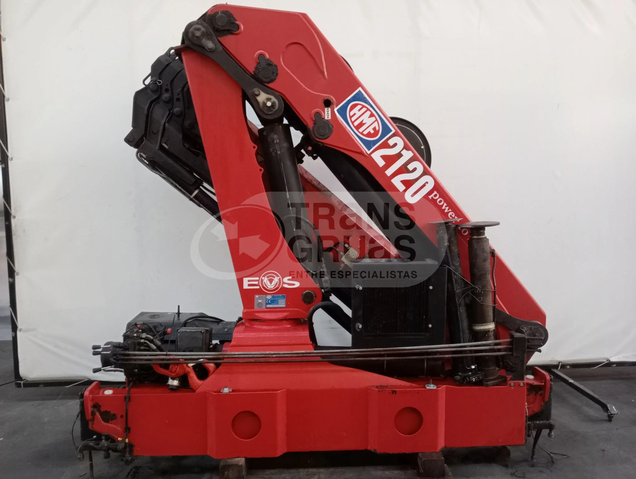 Grúa hidráulica HMF 2120 K4 - Żuraw przeładunkowy: zdjęcie 1 Grúa hidráulica HMF 2120 K4 - Żuraw przeładunkowy: zdjęcie 1