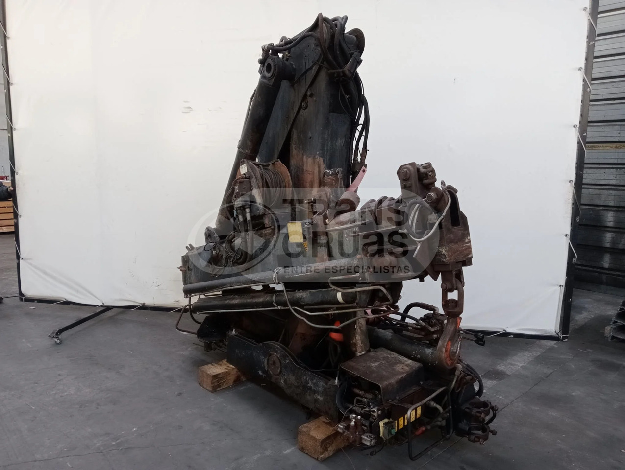 Grúa hidráulica Hiab 095-3 - Żuraw przeładunkowy: zdjęcie 4 Grúa hidráulica Hiab 095-3 - Żuraw przeładunkowy: zdjęcie 4