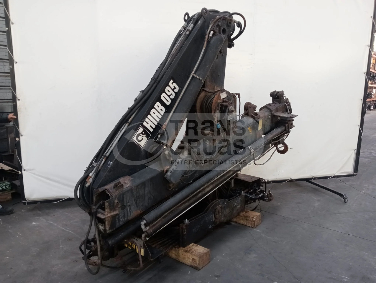 Grúa hidráulica Hiab 095-3 - Żuraw przeładunkowy: zdjęcie 3 Grúa hidráulica Hiab 095-3 - Żuraw przeładunkowy: zdjęcie 3