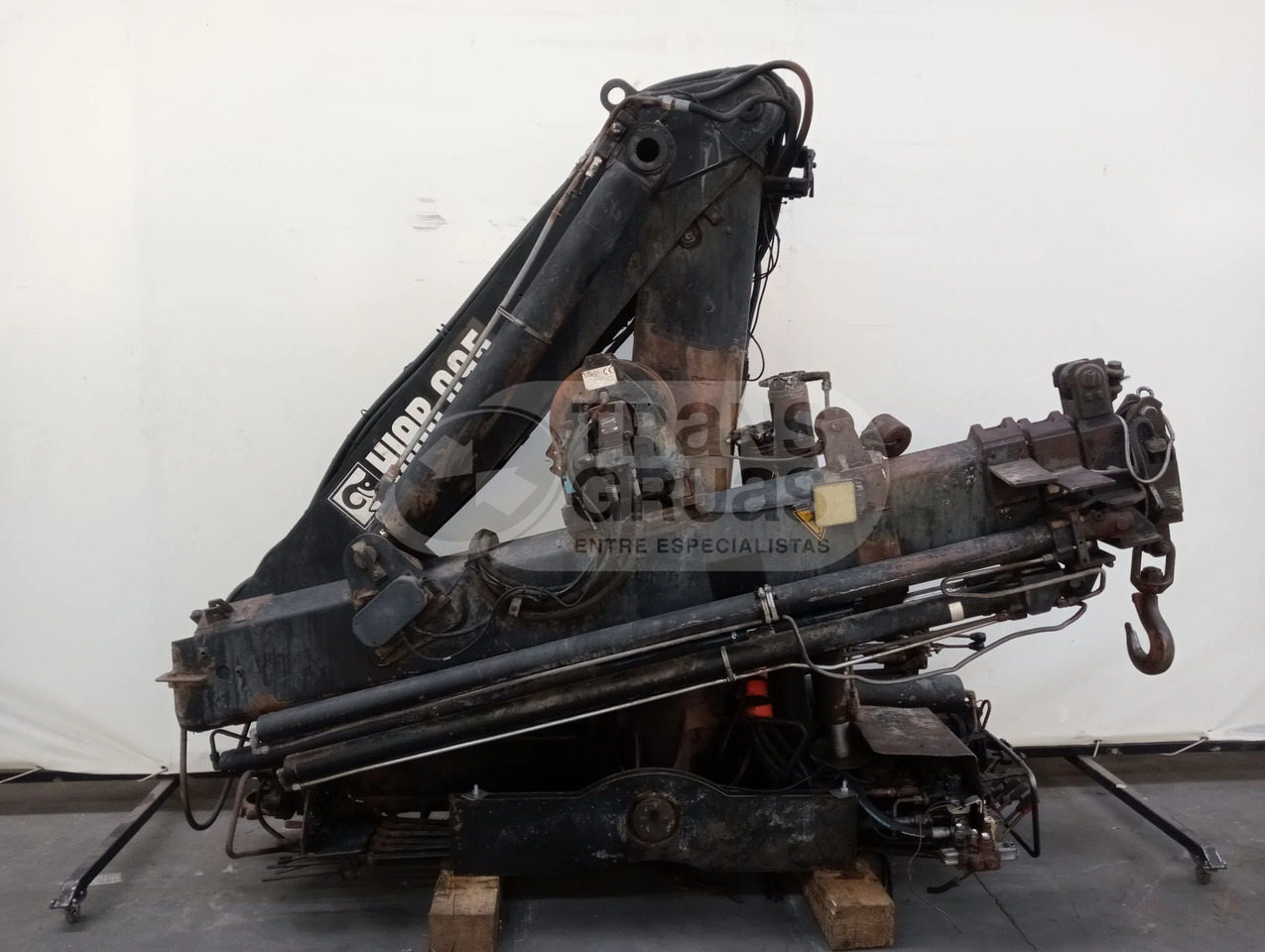 Grúa hidráulica Hiab 095-3 - Żuraw przeładunkowy: zdjęcie 2 Grúa hidráulica Hiab 095-3 - Żuraw przeładunkowy: zdjęcie 2