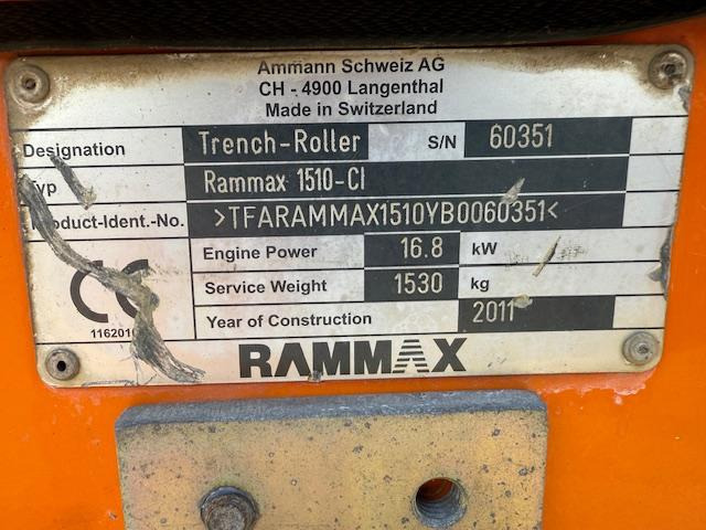 Ammann Rammax 1510-CI - Mini walec: zdjęcie 5 Ammann Rammax 1510-CI - Mini walec: zdjęcie 5
