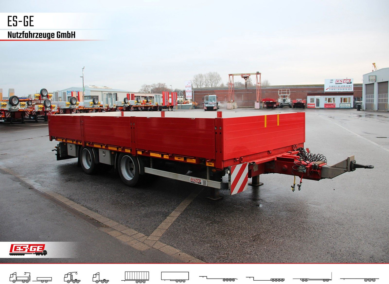 ES-GE Tandemanhänger - Containerverr. - Przyczepa platforma/ Skrzyniowa: zdjęcie 2 ES-GE Tandemanhänger - Containerverr. - Przyczepa platforma/ Skrzyniowa: zdjęcie 2