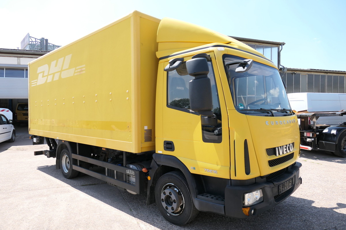 IVECO EuroCargo ML 75 E 16 P LBW LUFT AUTOMATIK COC EU - Dostawczy kontener: zdjęcie 1 IVECO EuroCargo ML 75 E 16 P LBW LUFT AUTOMATIK COC EU - Dostawczy kontener: zdjęcie 1