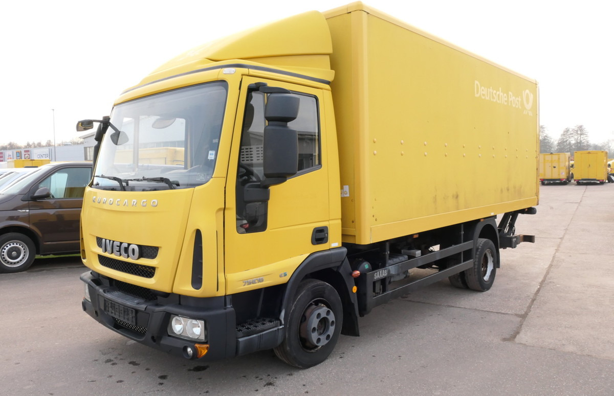 IVECO EuroCargo ML 75 E 16 P LBW LUFT AUTOMATIK COC EU - Dostawczy kontener: zdjęcie 1 IVECO EuroCargo ML 75 E 16 P LBW LUFT AUTOMATIK COC EU - Dostawczy kontener: zdjęcie 1