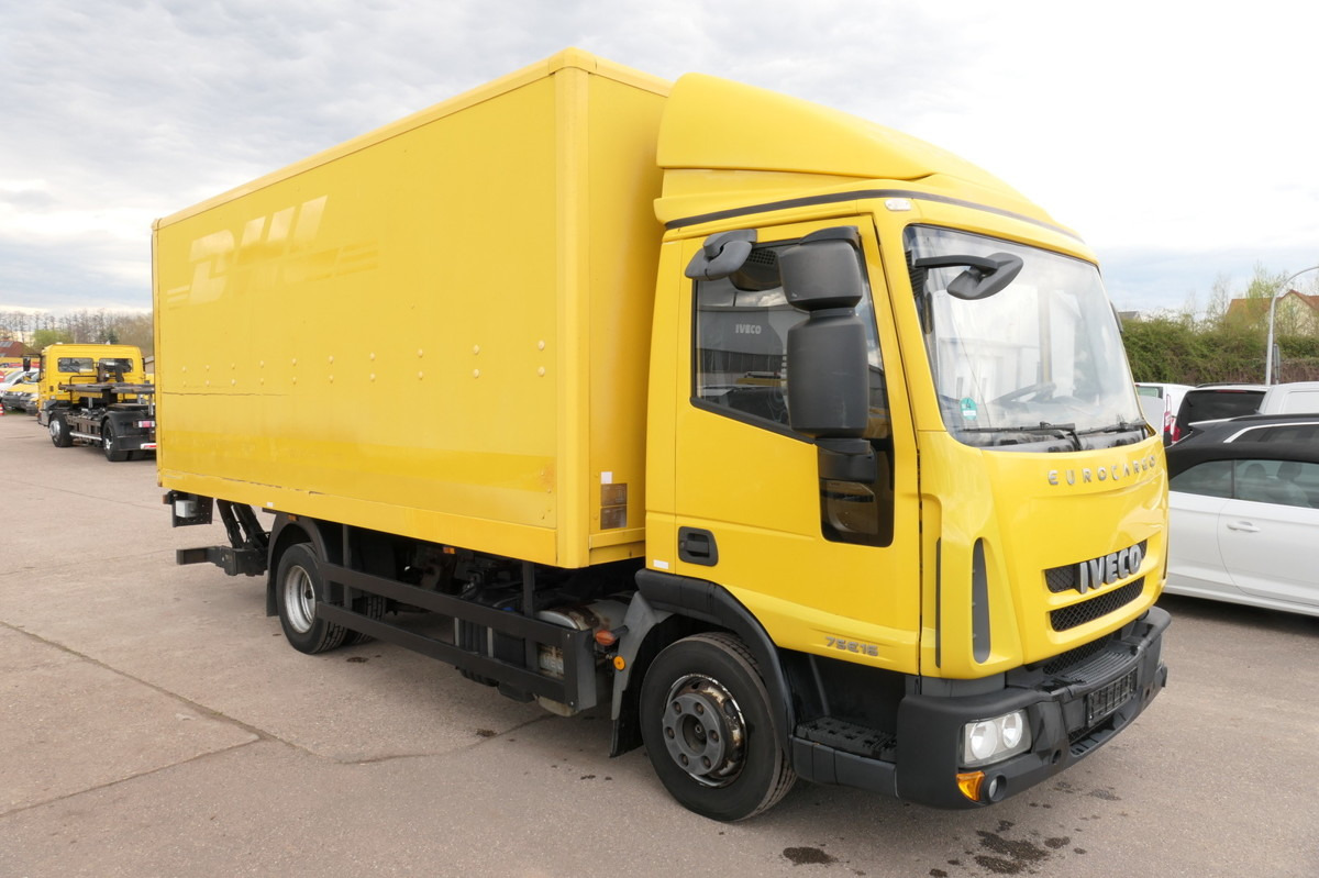 IVECO EuroCargo ML 75 E 16 P LBW LUFT AUTOMATIK COC EU - Dostawczy kontener: zdjęcie 1 IVECO EuroCargo ML 75 E 16 P LBW LUFT AUTOMATIK COC EU - Dostawczy kontener: zdjęcie 1