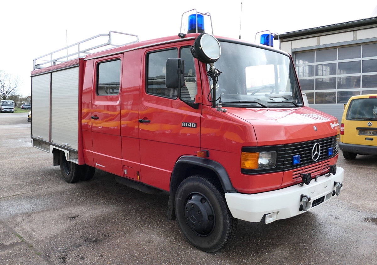 MERCEDES-BENZ 814 D LF 8/6 DoKa AHK Löschwassertank 600L Schli - Pogotowie: zdjęcie 3 MERCEDES-BENZ 814 D LF 8/6 DoKa AHK Löschwassertank 600L Schli - Pogotowie: zdjęcie 3