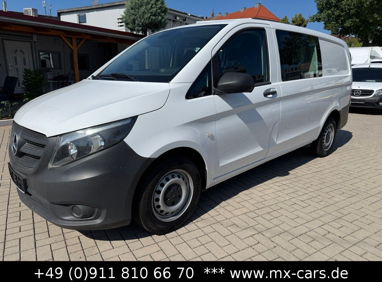 Mercedes-Benz Vito 110 CDi lang Doka Mixto 6 Sitze Klima - Mikrobus: zdjęcie 1 Mercedes-Benz Vito 110 CDi lang Doka Mixto 6 Sitze Klima - Mikrobus: zdjęcie 1