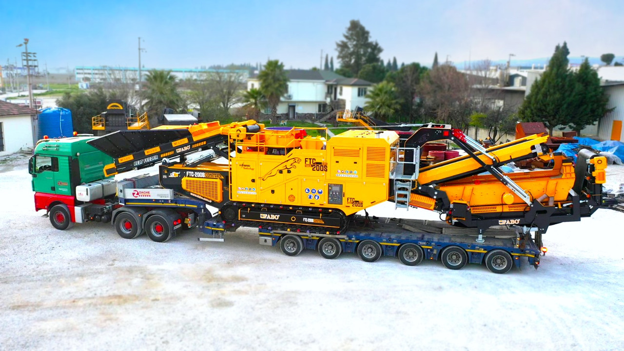 FABO Mobile crusher - Kruszarka mobilna: zdjęcie 4 FABO Mobile crusher - Kruszarka mobilna: zdjęcie 4